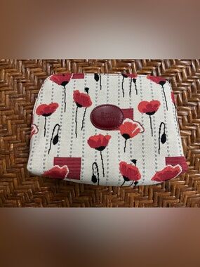 Royal Tapisserie Paris Red Poppy Cosmetic Pouch
